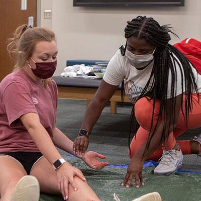 Clinical simulations prepare App State athletic training students